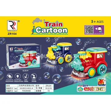 Omni-Directional Sound & Light Bubble Train