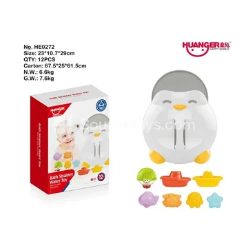 Penguin Storage & Water Play Toy Set (7pcs)