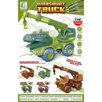 Dinosaur Construction Team Ride-On Toy