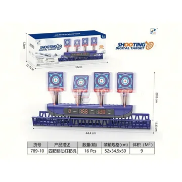 Mobile Electric Scoring Target Shooting Machine with 4 Tracks