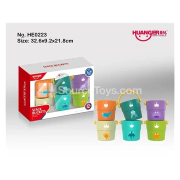 Colorful Stacking Cups