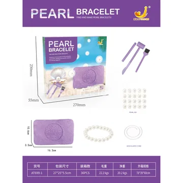 DIY Pearl Bracelet Excavation Kit