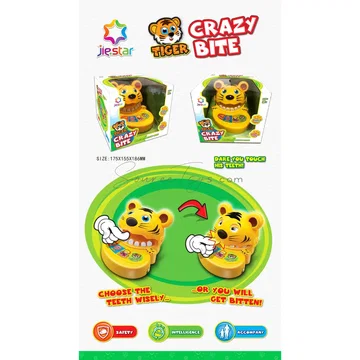 Biting Tiger Toy