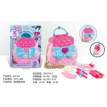 Glitter Crossbody Bag & Accessory Set