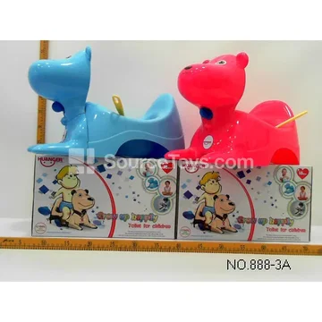 Toilet Pretend-Play Toy with Brush