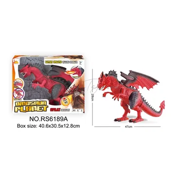 Electric Western Dragon Toy with Mist, Sound, and Light