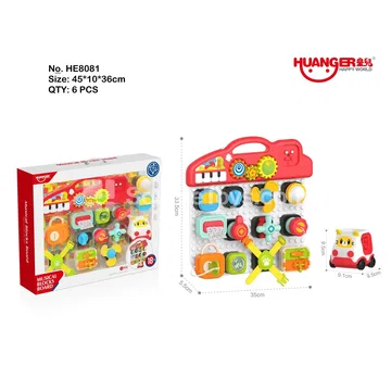 Musical Building Blocks Busy Board