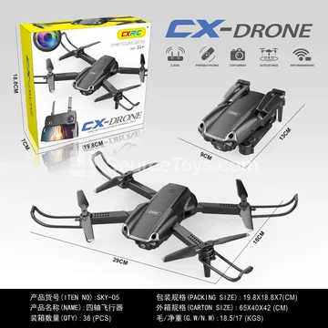 Remote Control Obstacle Avoidance Drone