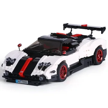 DIY Assembly Building Blocks Car Model