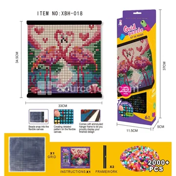 DIY Bead Mosaic Art Kit